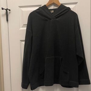 Eddie Bauer Women's Charcoal Gray Hoodie Sweatshirt